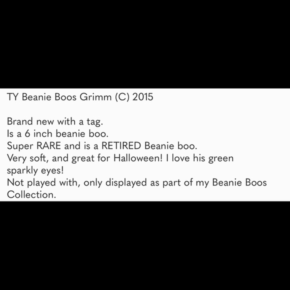 TY beanie baby Halloween animal - Picture 4 of 4